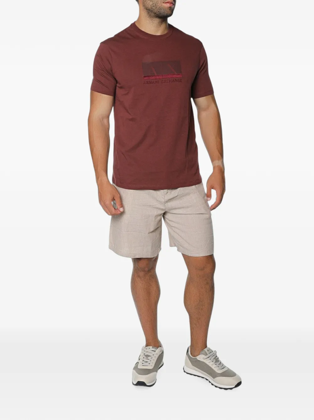 Ted Baker Shortss van linnenblend Beige