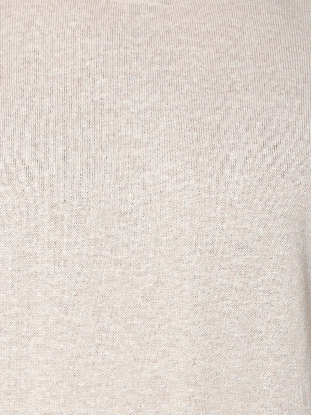 Ted Baker Trui met ronde hals en rolrand Beige