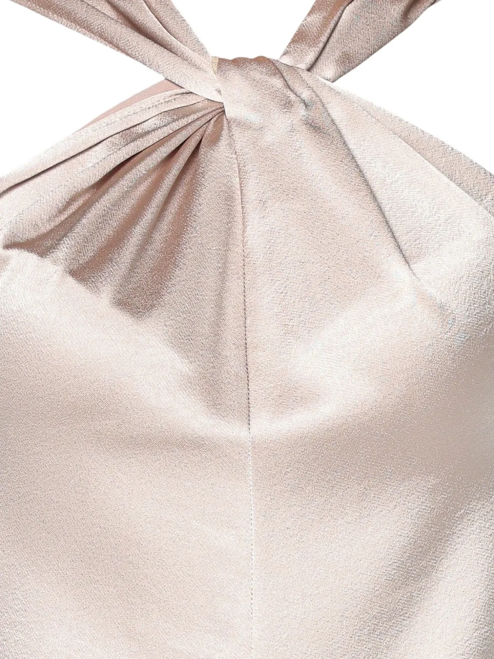 Ted Baker Myllia twist-neck top Beige
