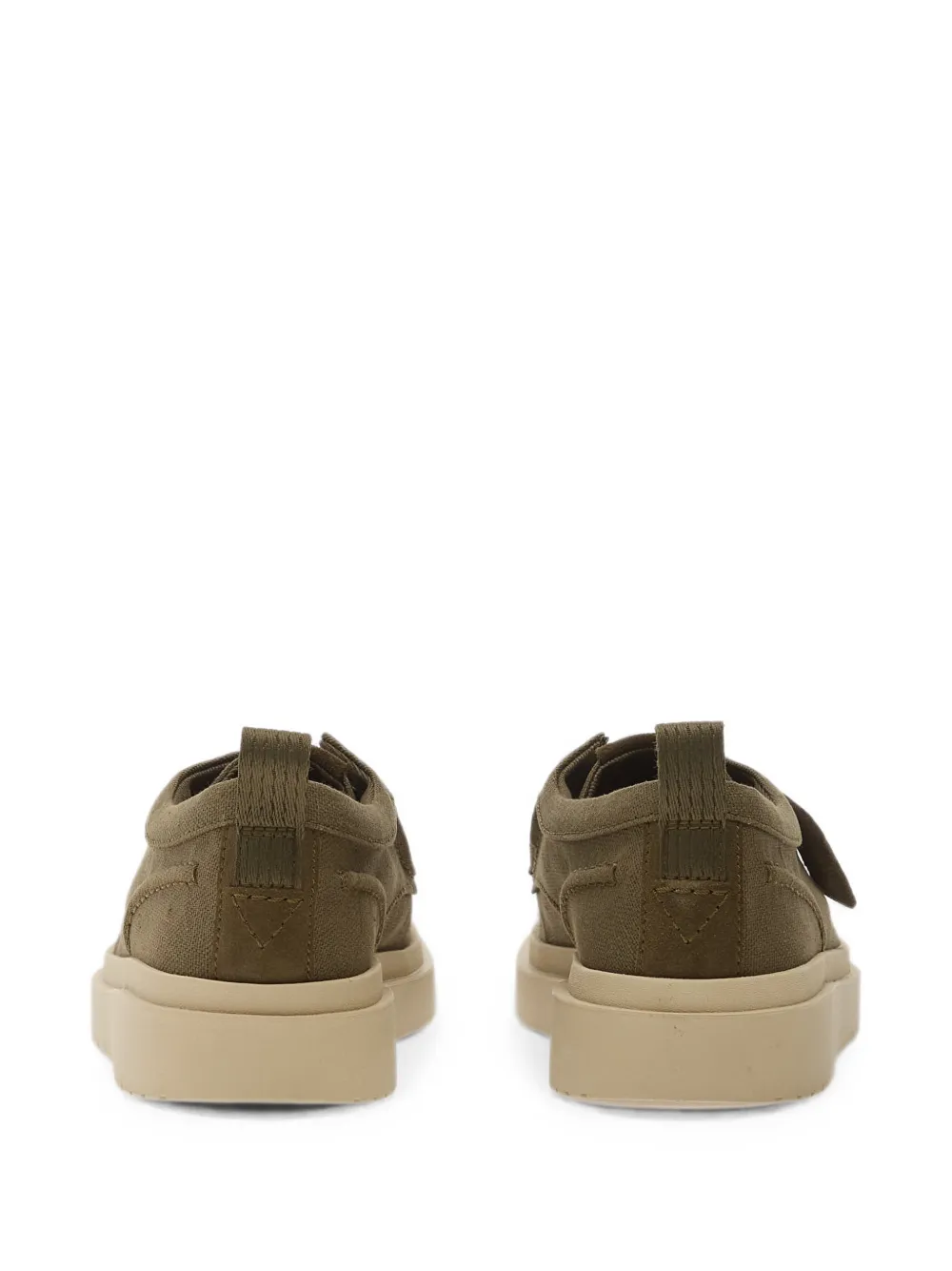 Clarks lace-up sneakers Groen