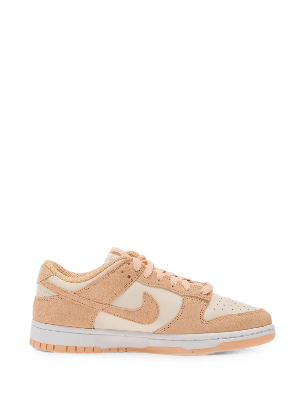 Nike Dunk Low suede sneakers Oranje