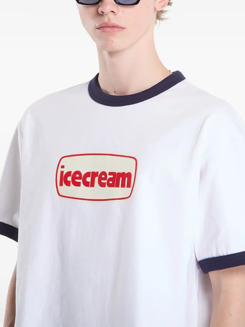 Billionaire Boys Club Ice Cream Icecream Tub Ringer T-shirt Wit