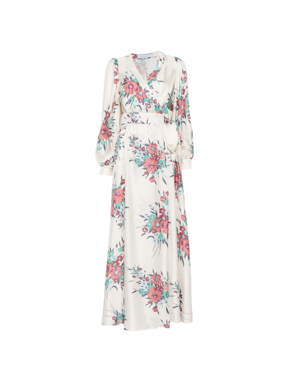 Raquel Diniz Aurora floral-print silk-satin maxi dress