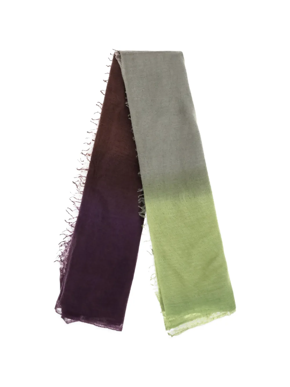 MIRROR IN THE SKY Soufflé cashmere scarf - Braun