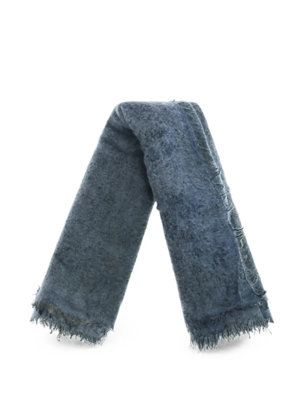 MIRROR IN THE SKY cashmere scarf - Blau