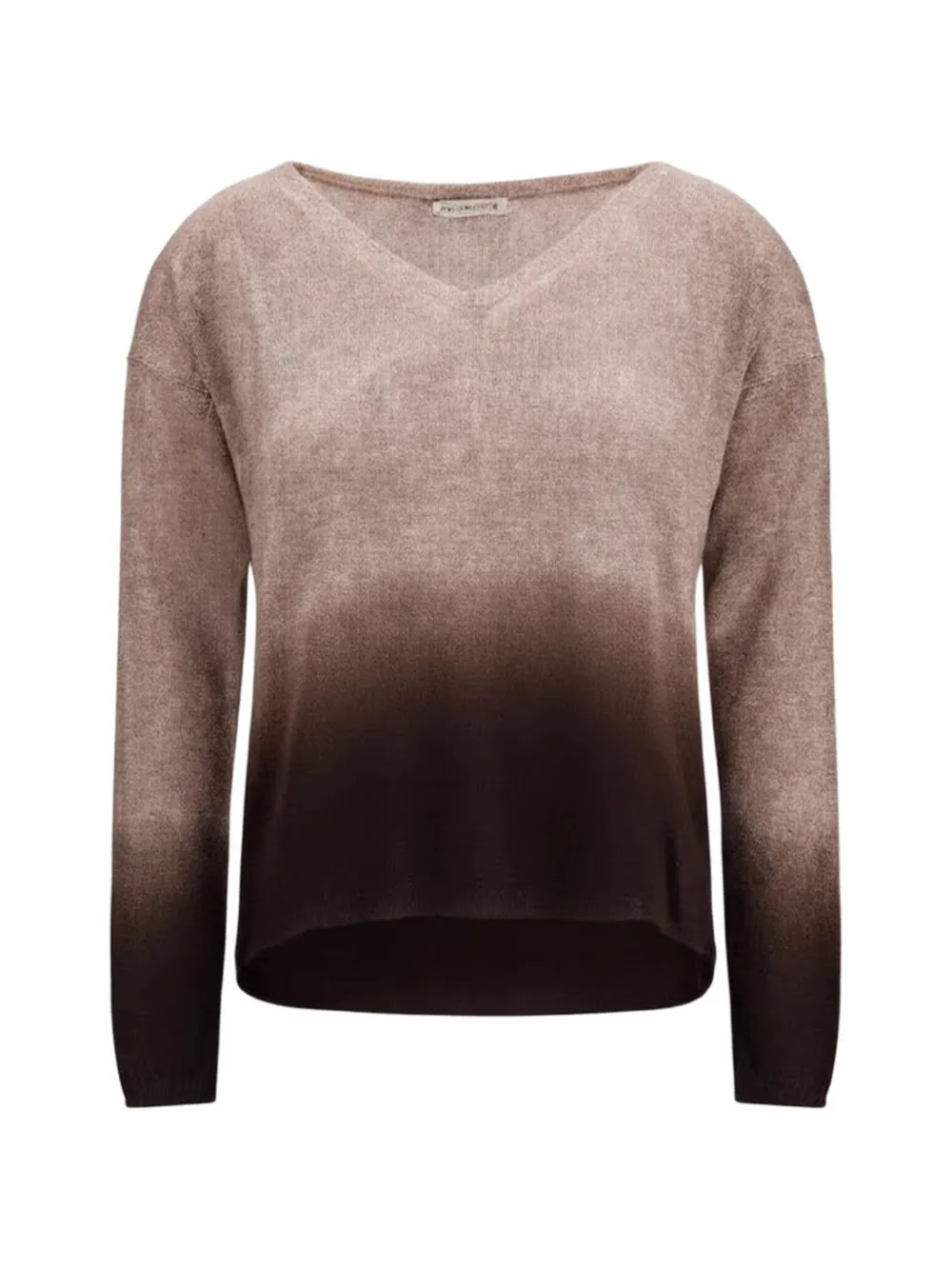 MIRROR IN THE SKY gradient-dyed cashmere sweater - Toni neutri