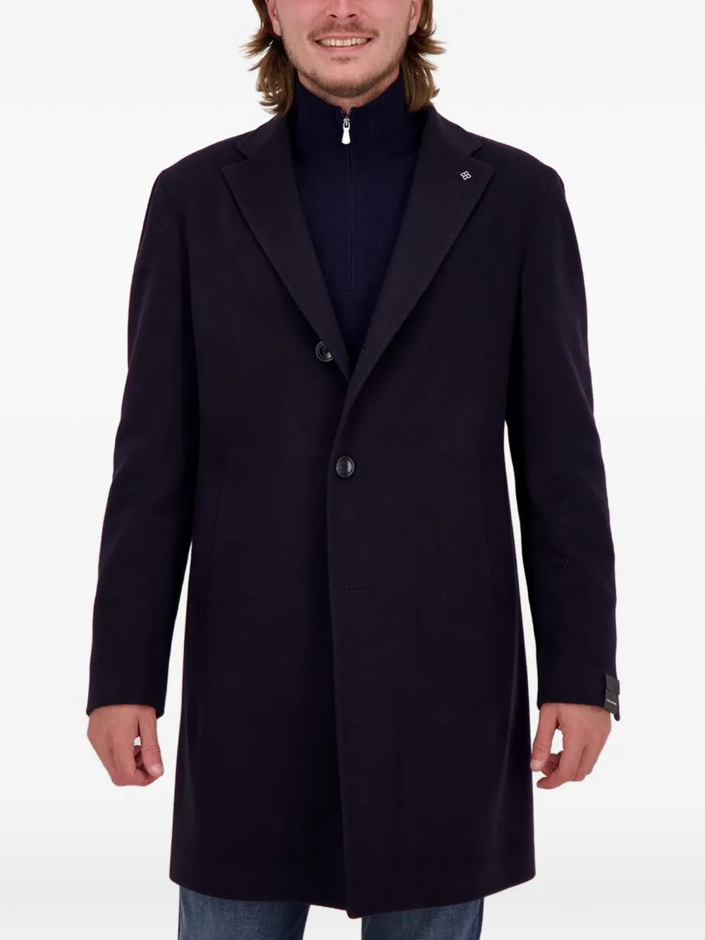 Tagliatore Colorado single-breasted coat - Blau