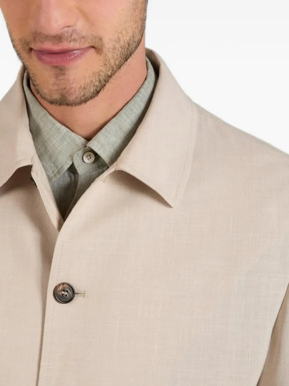 slowear Button-up jack Beige