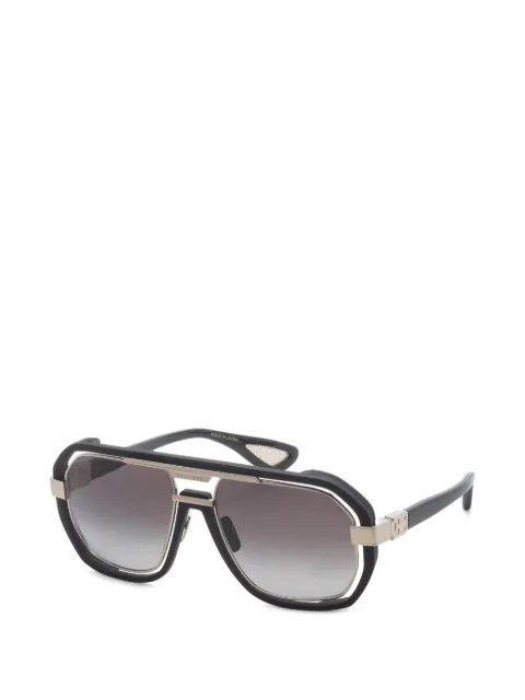 Bugatti geometric-frame sunglasses