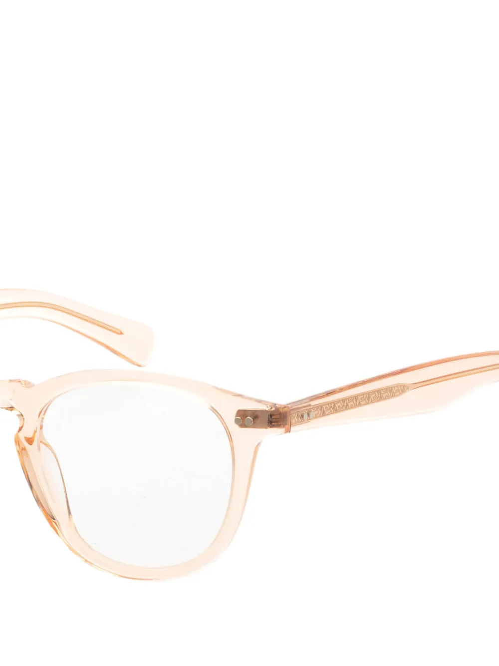 Garrett Leight Hampton zonnebril Roze