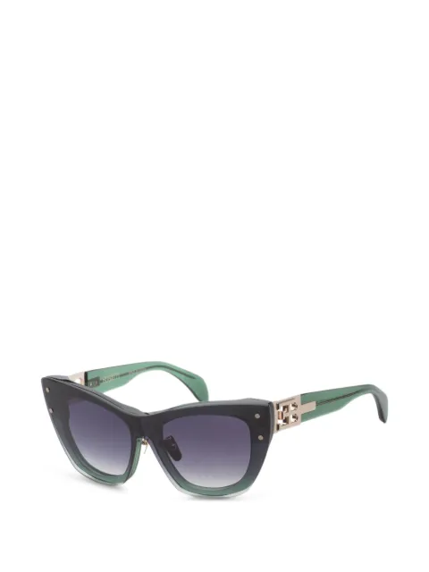 Bugatti cat-eye frame logo-plaque sunglasses