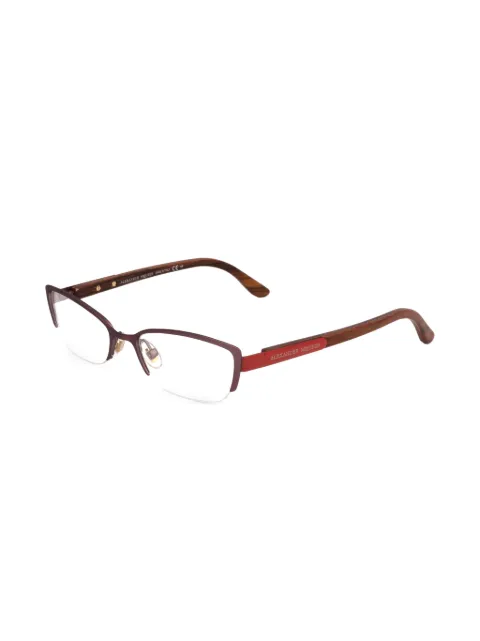 Alexander McQueen Eyewear rectangle-frame glasses