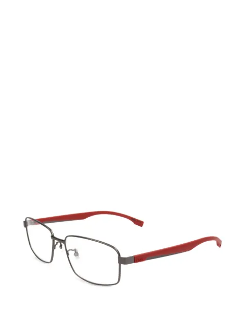 BOSS rectangle-frame glasses