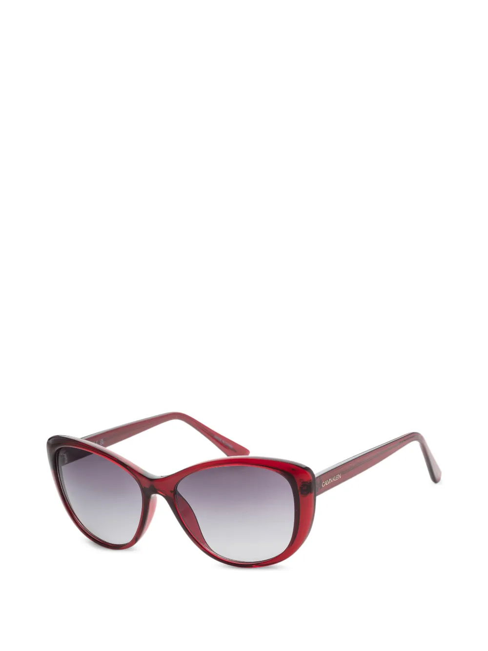 Calvin Klein Occhiali da sole cat-eye - Rosso