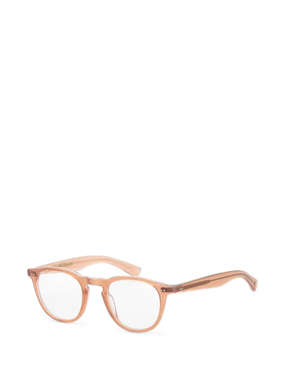 Garrett Leight Hampton X bril Beige