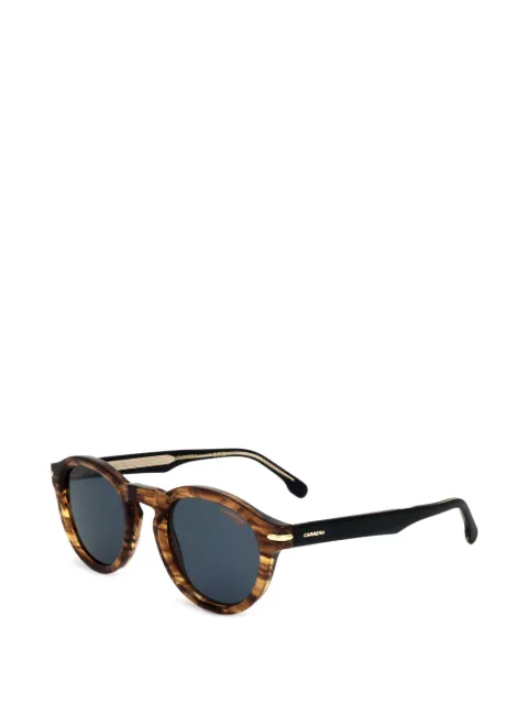 Carrera round-frame horn-effect sunglasses