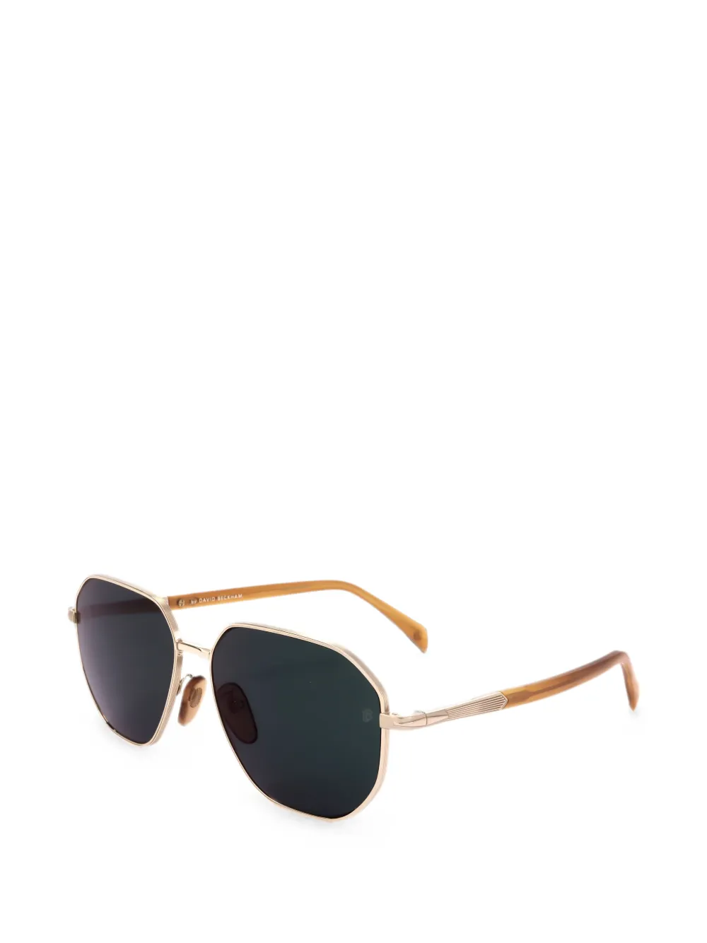 Eyewear by David Beckham Occhiali da sole geometrici - Oro