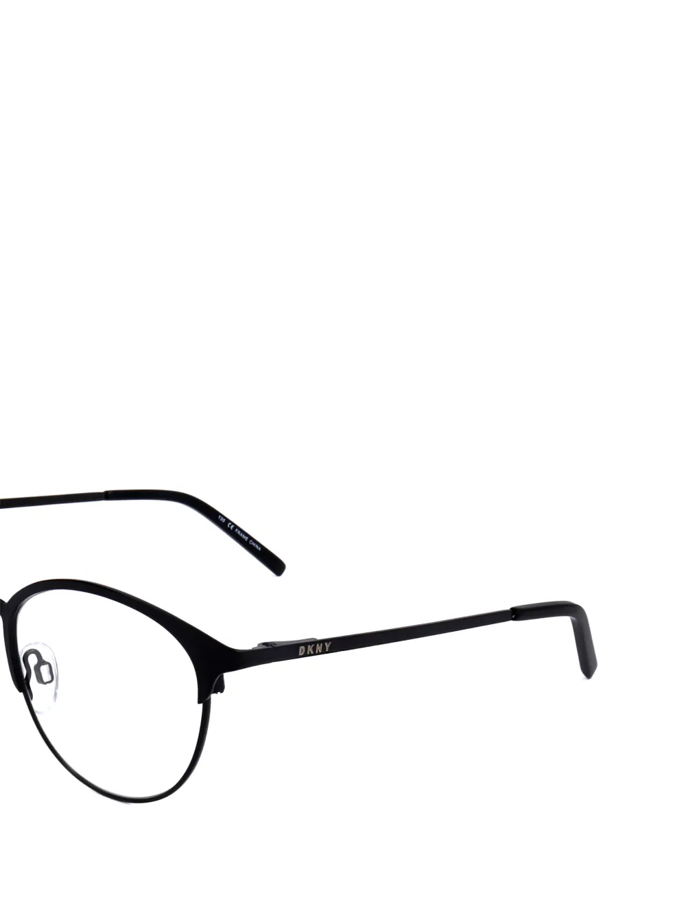DKNY Bril met rond montuur Zwart
