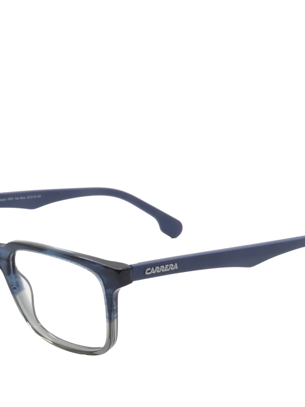 Carrera Bril met rechthoekig montuur Blauw