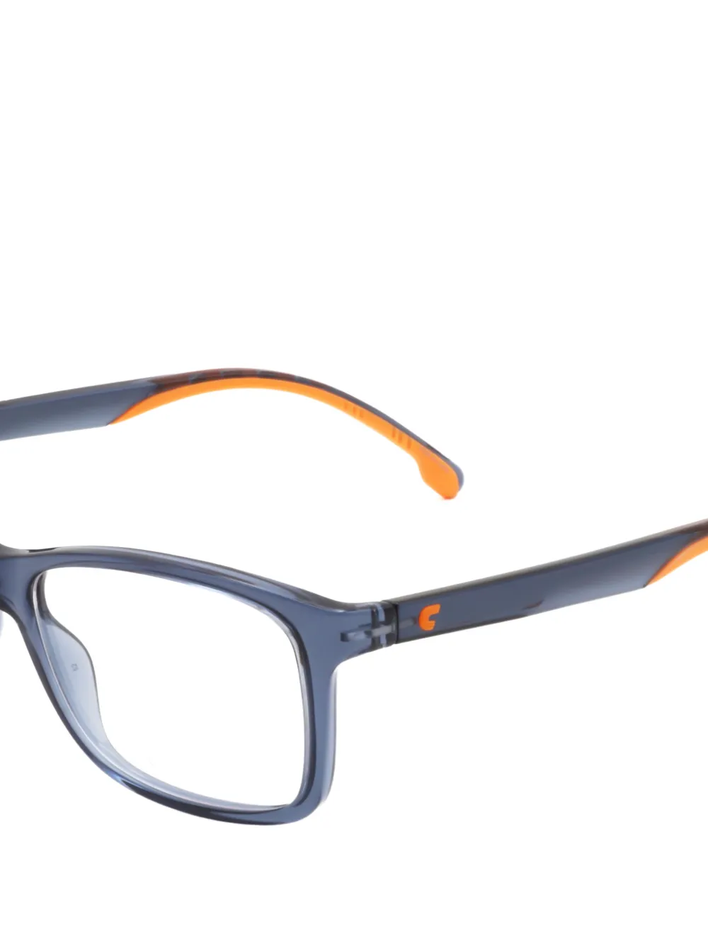 Carrera Bril met rechthoekig montuur Blauw