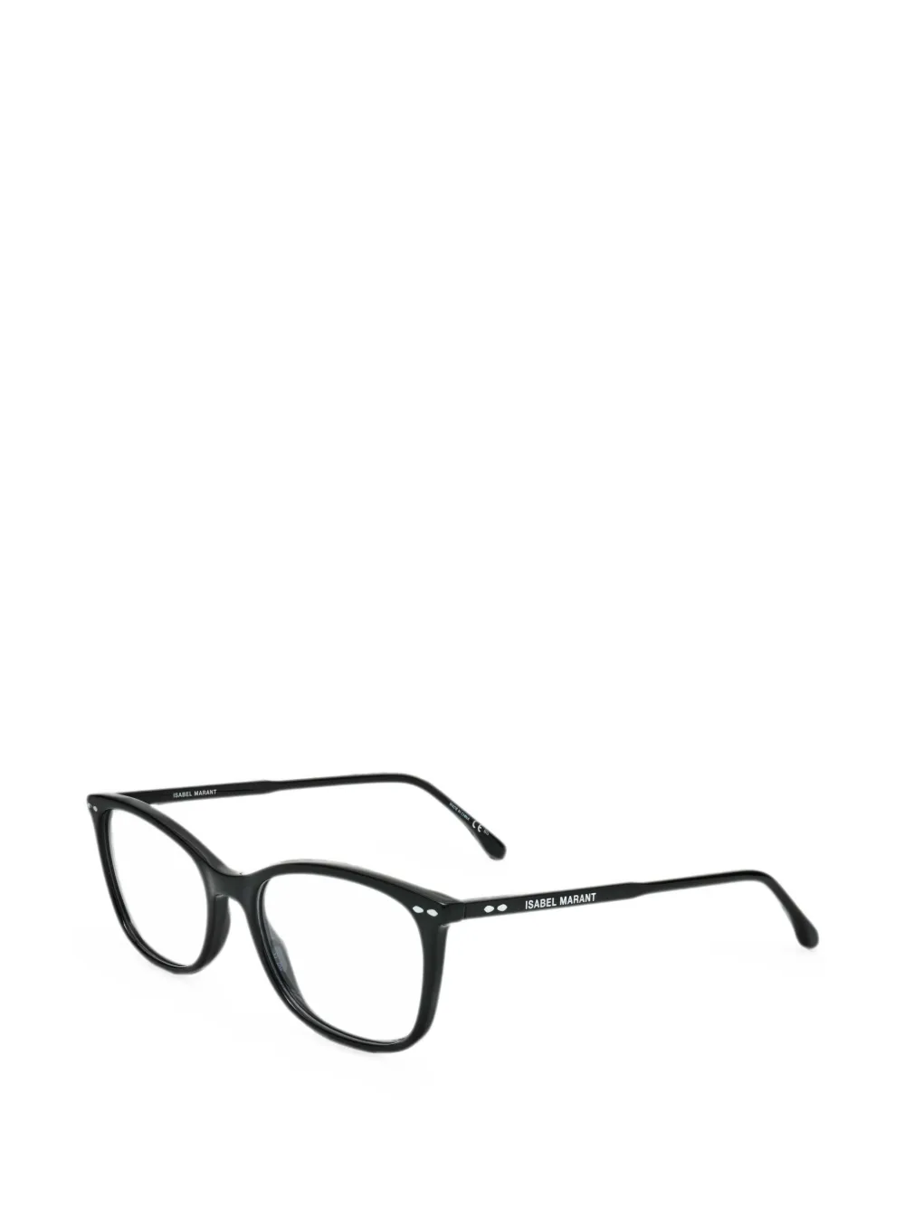 Isabel Marant Eyewear Bril met logo Zwart