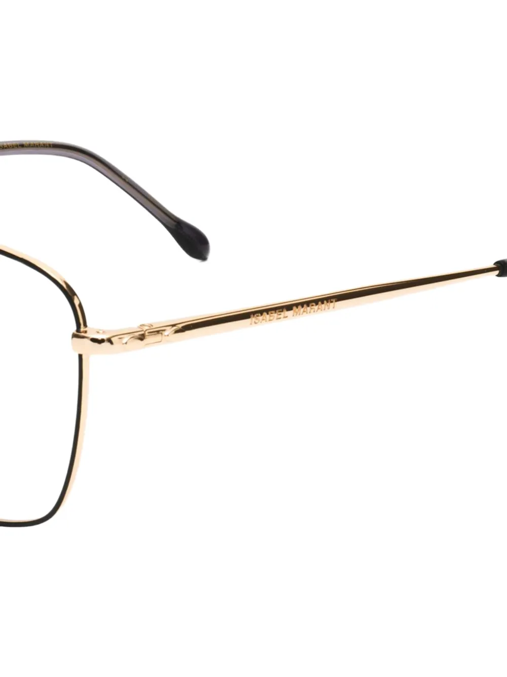 Isabel Marant Eyewear Bril met geometrisch montuur Goud