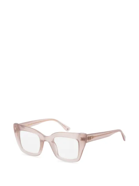 DSQUARED2 EYEWEAR logo-plaque cat-eye glasses