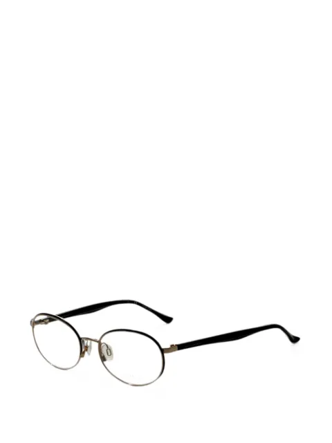 Donna Karan round-frame glasses