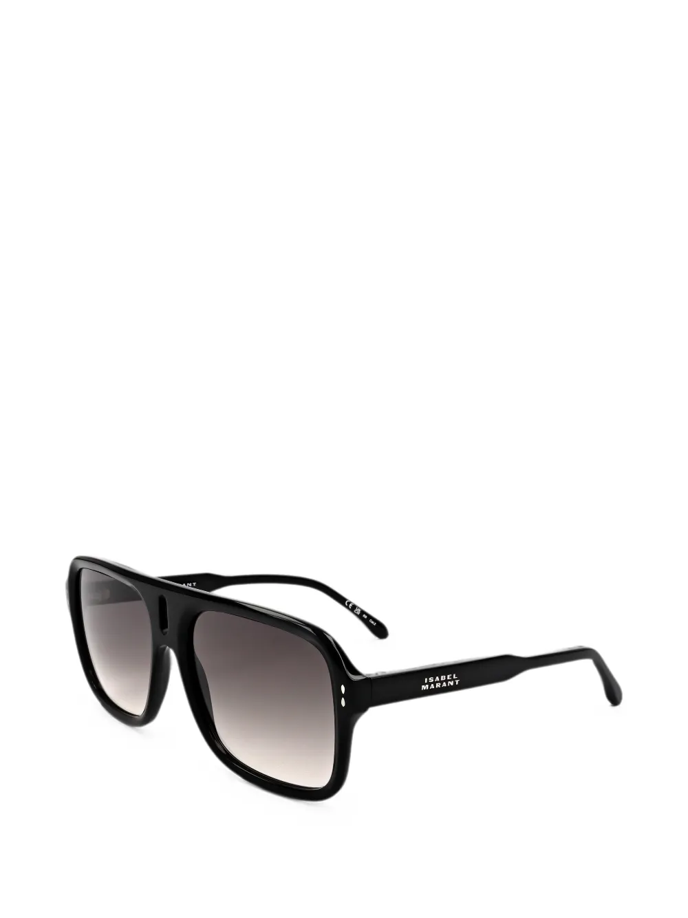 Isabel Marant Eyewear Zonnebril met piloten montuur Zwart