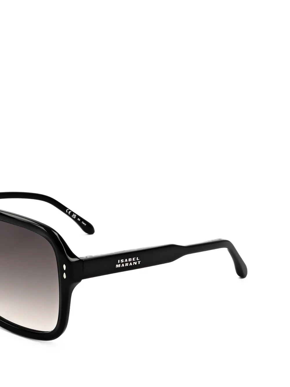 Isabel Marant Eyewear Zonnebril met piloten montuur Zwart
