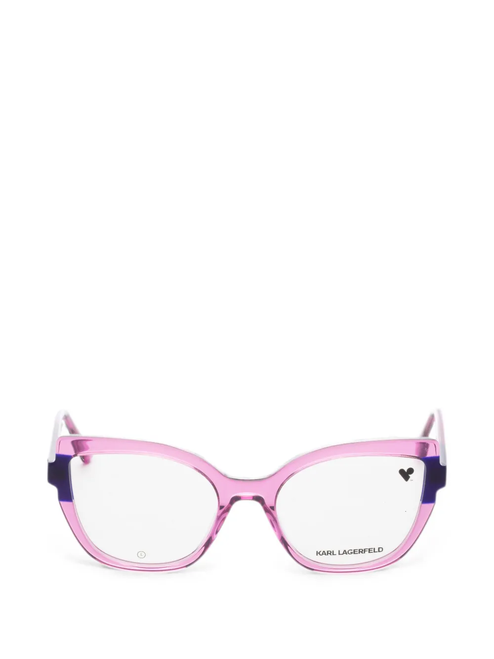 Karl Lagerfeld cat-eye frame glasses - Rosa