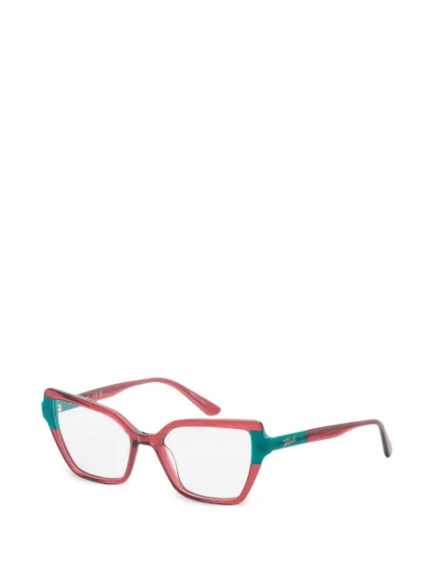 Karl Lagerfeld cat-eye frame glasses