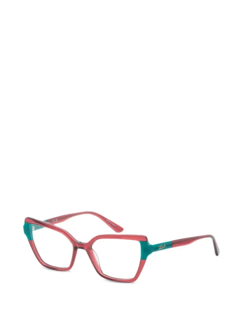 Karl Lagerfeld cat-eye frame glasses