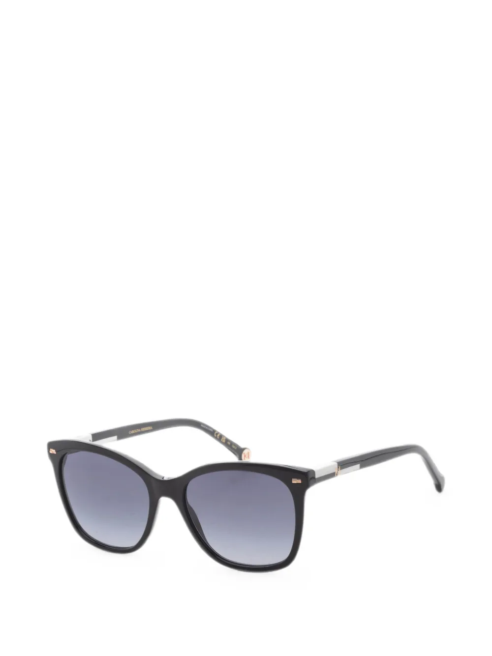Carolina Herrera Sonnenbrille mit Cat-Eye-Gestell - Schwarz