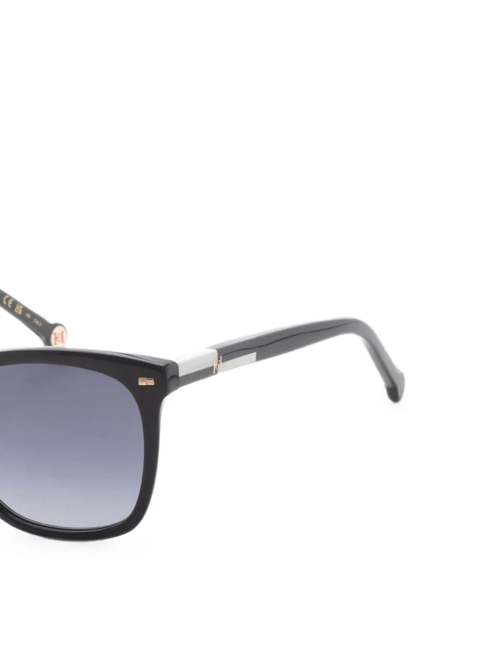 Carolina Herrera Zonnebril met cat-eye montuur Zwart