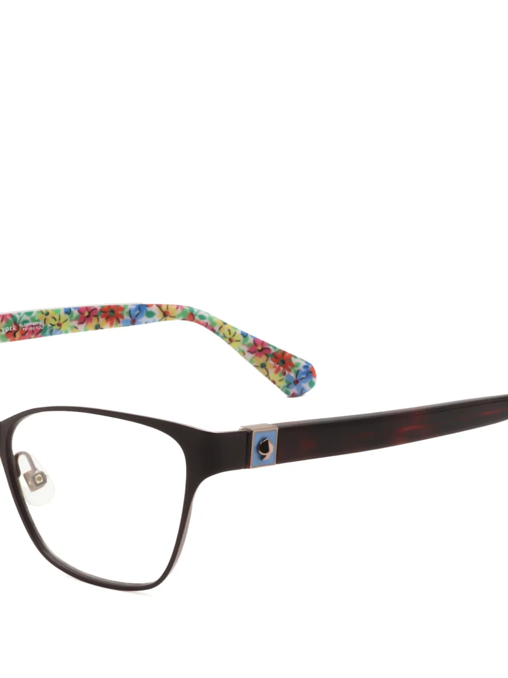 Kate Spade Ivie bril met cat-eye montuur Bruin