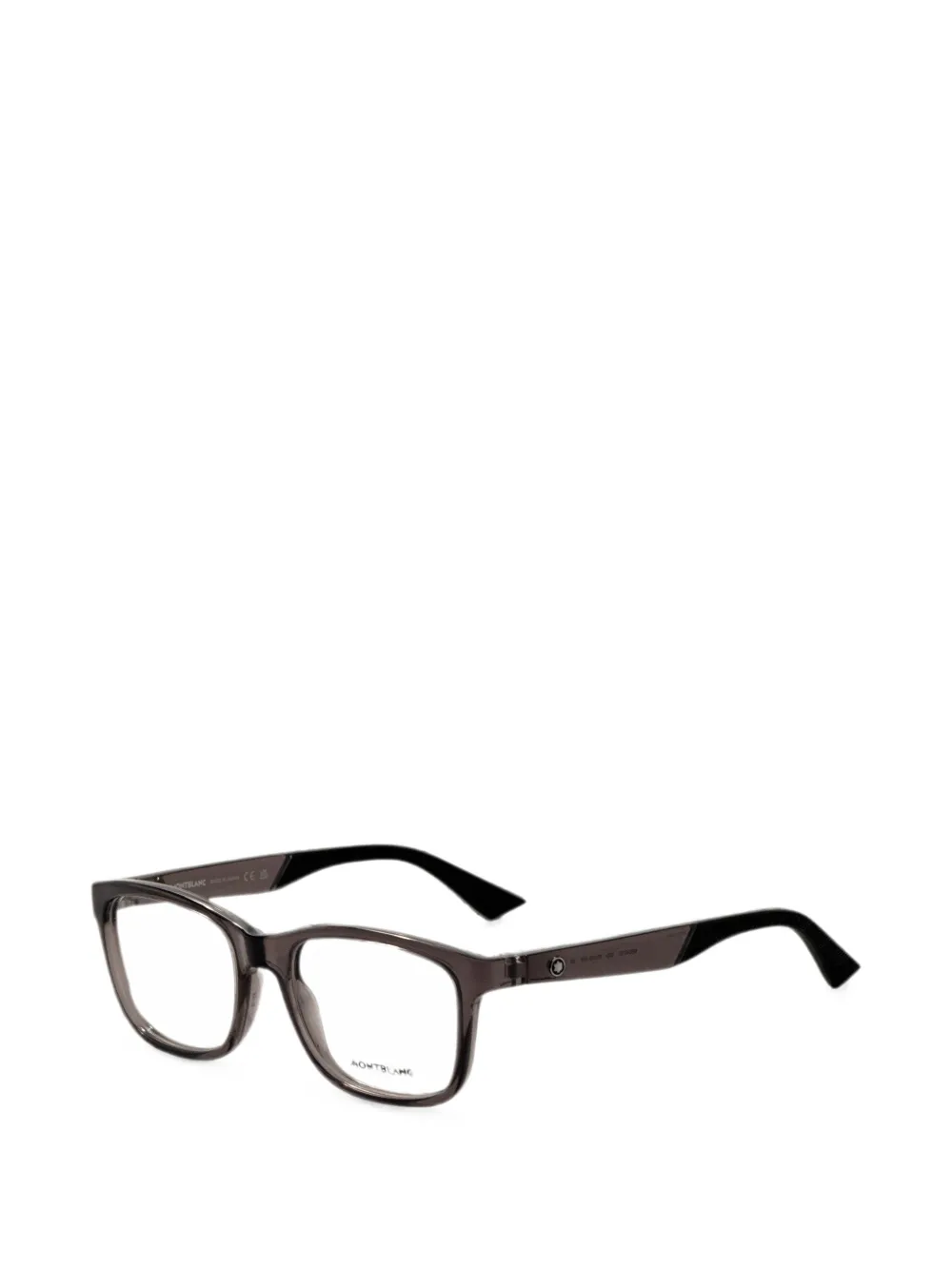 Montblanc Brille mit eckigem Gestell - Grau