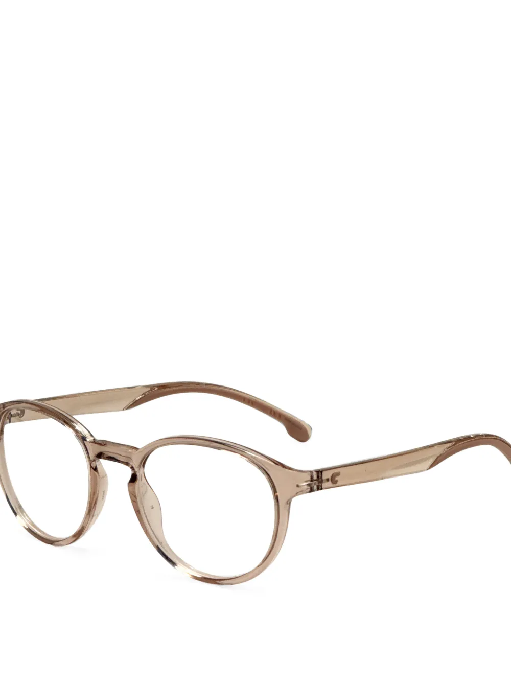 Carrera Bril met rond montuur Beige