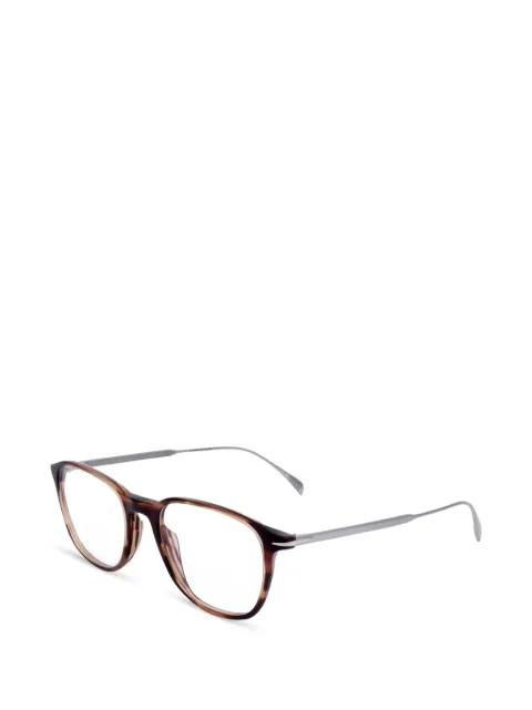 Eyewear by David Beckham tortoiseshell-effect square-frame glasses