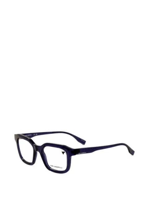 Karl Lagerfeld geometric-frame glasses