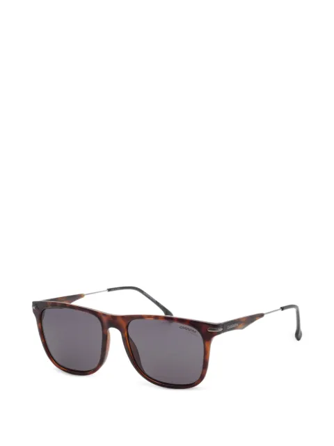 Carrera lentes de sol con armazón estilo carey