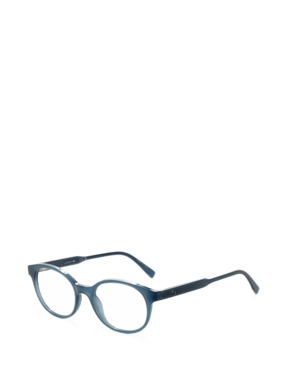 Lacoste Lumi round-frame glasses - Blau