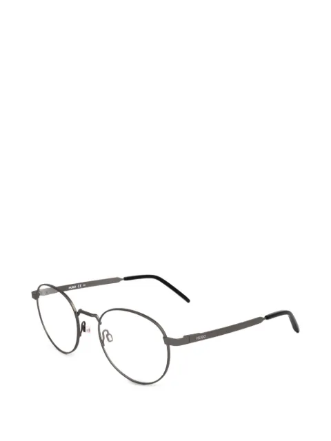 BOSS round-frame glasses