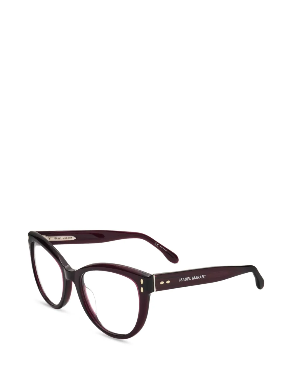 Isabel Marant Eyewear Bril met cat-eye montuur Paars