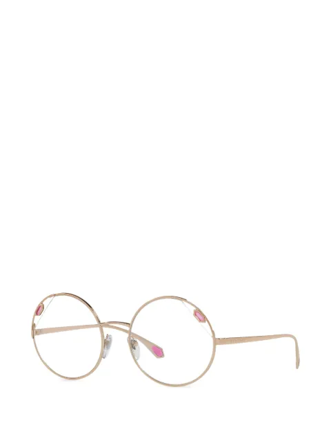 Bvlgari lentes de sol Serpenti con armazón redonda