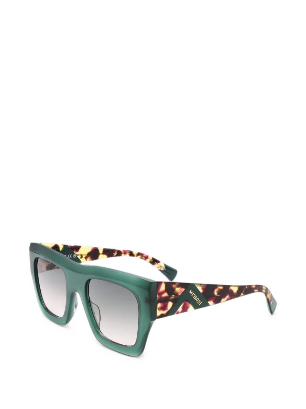 MISSONI EYEWEAR oversize butterfly sunglasses