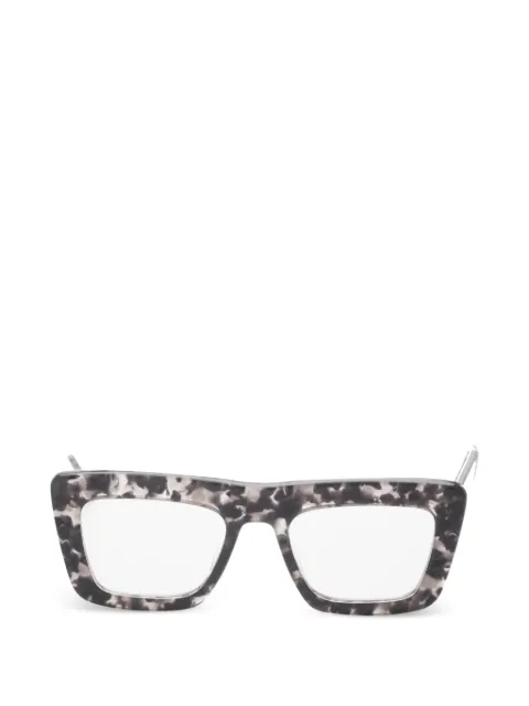 Thom Browne Eyewear 玳瑁纹方形镜框眼镜