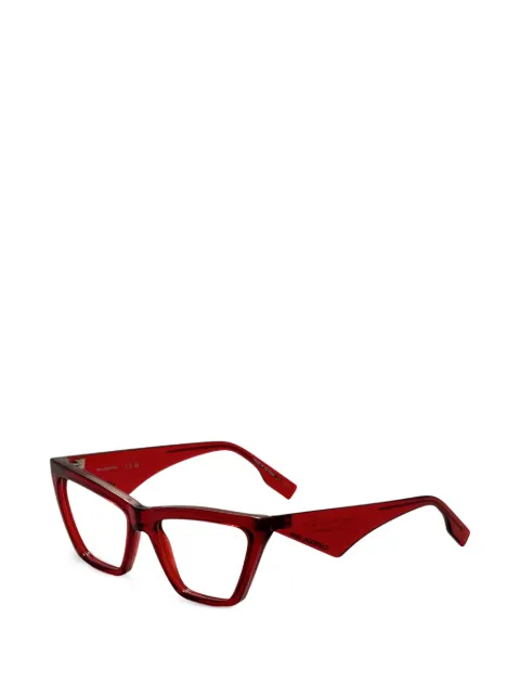 Karl Lagerfeld geometric-frame glasses
