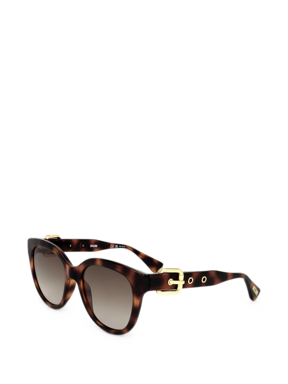 Moschino Eyewear Occhiali da sole Havana 54mm - Marrone
