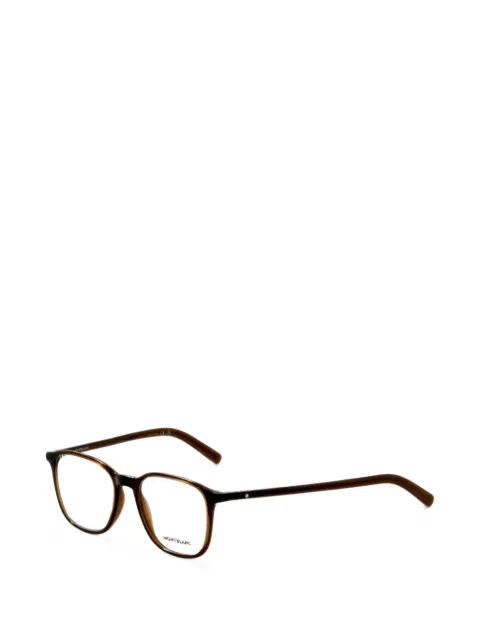 Montblanc square-frame glasses